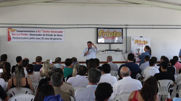 Visita del Excmo. Marconi Perillo, Gobernador del Estado de Goiás.