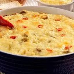 Oven Rice with Cold Chicken