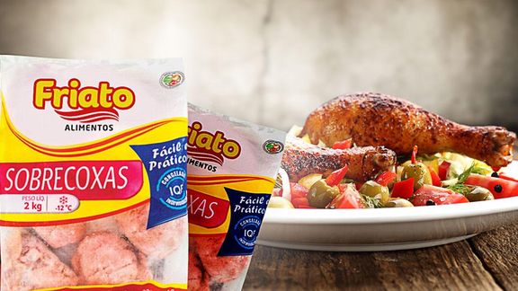 Chicken parts frozen separately