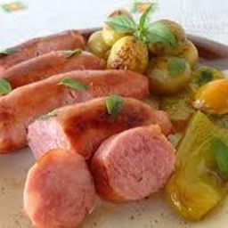 Roasted Cold Tuscan Sausage with Potatoes