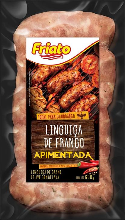 Linguiça de Frango Apimentada (600g)