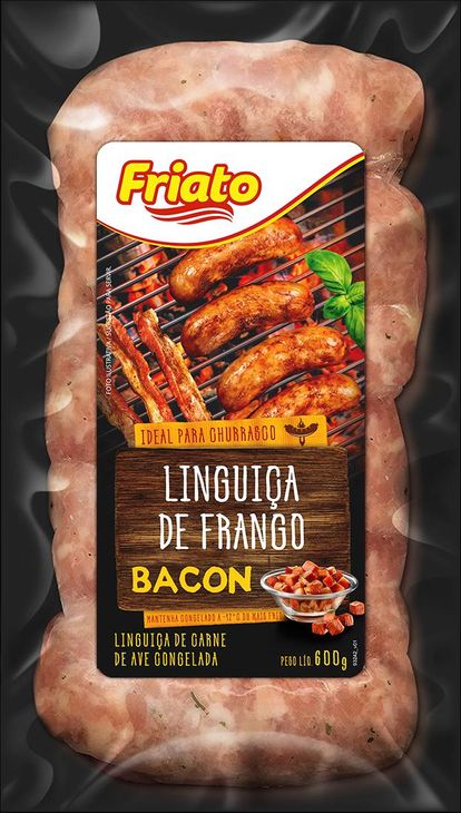 Linguiça de Frango Bacon (600g)