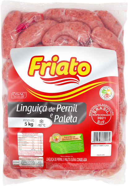 Linguiça Pernil e Paleta (5kg)