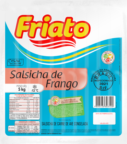 Salsicha de Frango (5kg)