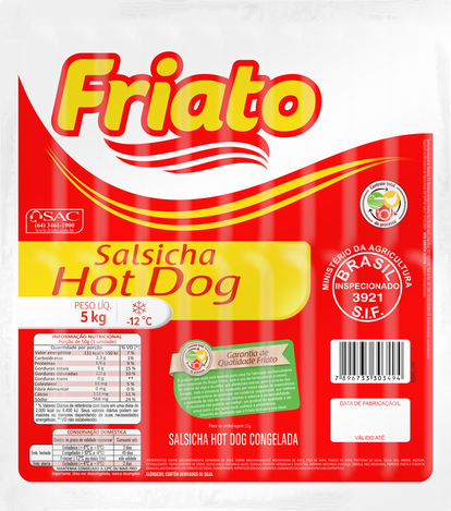 Salsicha Hot Dog (5kg)