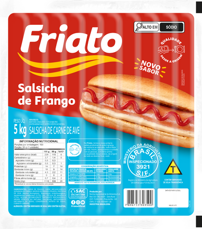 Salsicha de Frango (5kg)