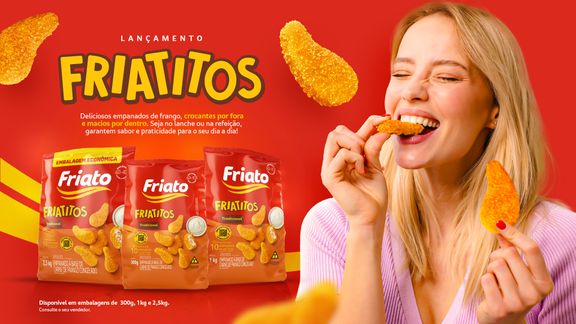 Conheça o “Friatitos”, o delicioso Empanado de Frango da Friato