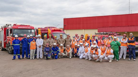 SESMT realiza simulacro anual de evacuación de emergencia